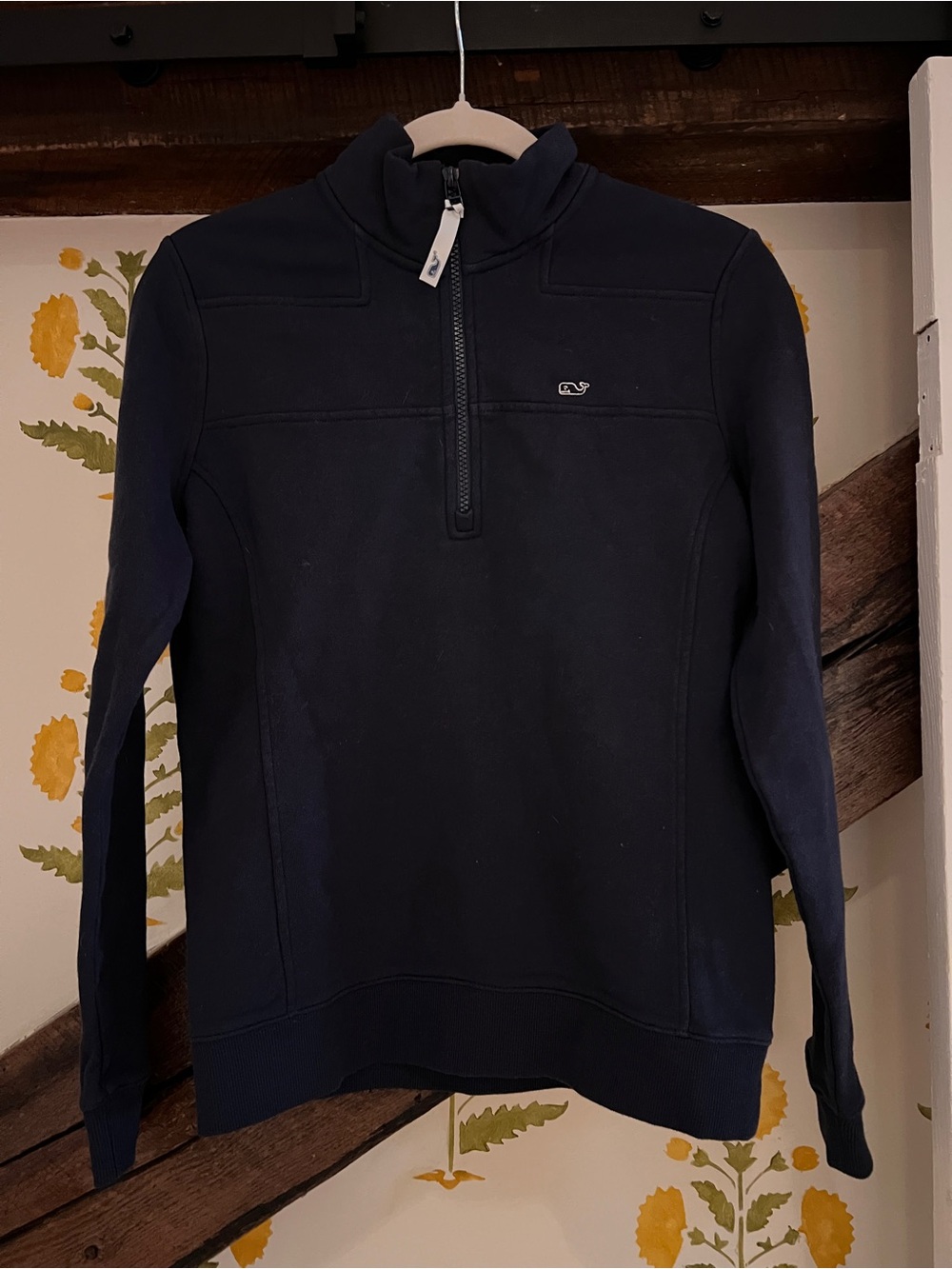 Vineyard Vines Women's Navy Shep Shirt Quarter-Zip NWT